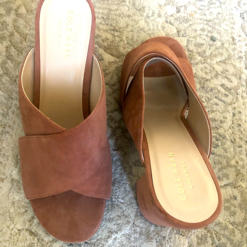 ***NEVER WORN** Cole Haan Block Heels